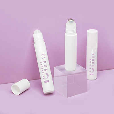 rollo plástico de 10ml 15ml PP en logotipo modificado para requisitos particulares color blanco de la botella