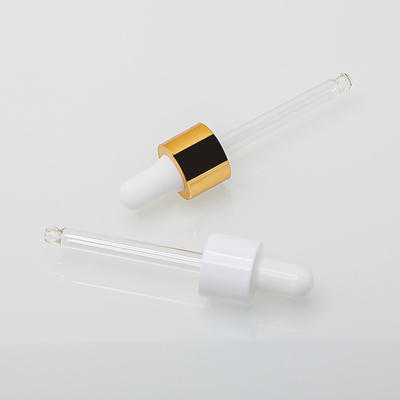 botellas de cristal de empaquetado del suero de la forma del cuadrado de la botella de vidrio 30ml con el dropper