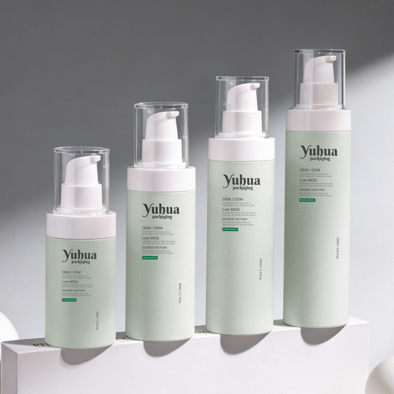 Customizable Eco-Friendly Plastic Packaging Bottles with High Impact Resistance for Cosmetic Liquids