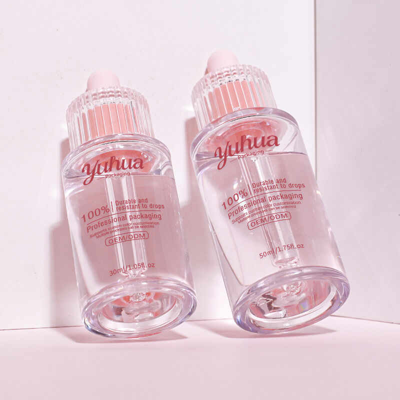 Botellas de goteador de suero con varias opciones de capacidad adecuadas para la producción de pequeños lotes y las necesidades de embalaje a gran escala