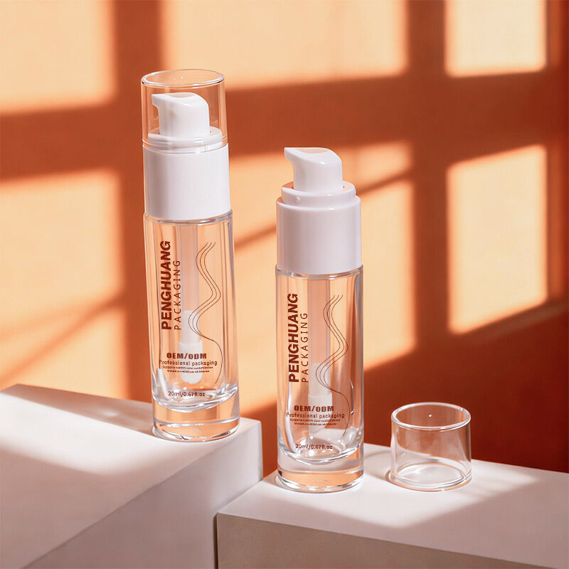 Fundamento líquido Botellas de vidrio de embalaje cosmético con capacidad de 30 ml impresión personalizable y diseño hermético a prueba de fugas duradero