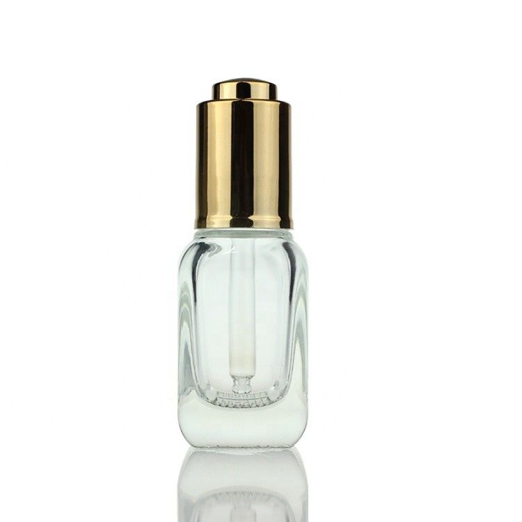Frasco de suero para el rostro gotero de vidrio Cosmético de pestañas botella de suero de 30 ml proveedor de maquillaje para el aceite S028