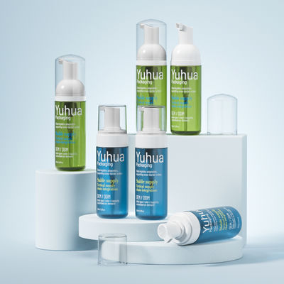 Botella de bomba de espuma de gel de ducha Botellas libres pueden proporcionarse Diseño a prueba de fugas Contenedor fácil de rellenar Ideal para baño y viajes