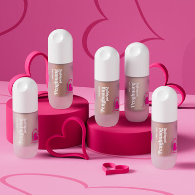 Botellas de base líquida con tapón de bomba de 30 ml, logotipo personalizado, embalaje cosmético profesional para productos de maquillaje líquido