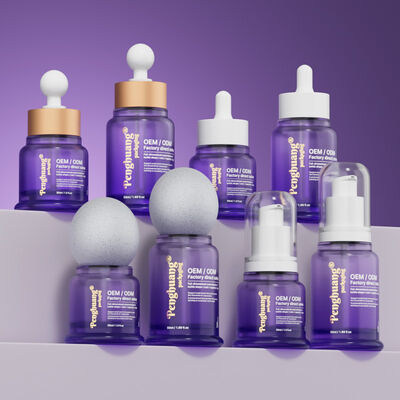 Se puede proporcionar una muestra gratuita de botella cuentagotas de vidrio de aceite de suero. Solución de embalaje para aceites esenciales, sueros y líquidos cosméticos