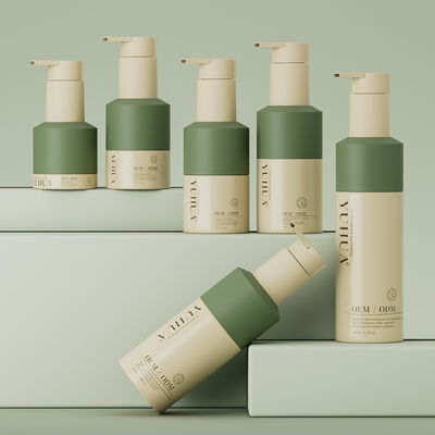 Botella pulverizadora compacta y de plástico, perfecta para lociones cosméticas, cremas, sérums capilares y aceites, con cierre seguro de tapón de rosca