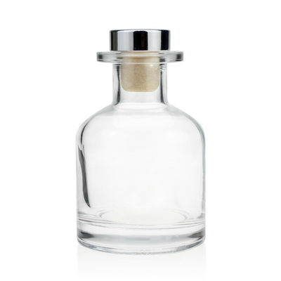Aroma que empaqueta la botella de cristal del difusor 150ml con el tapón y el palillo volátil