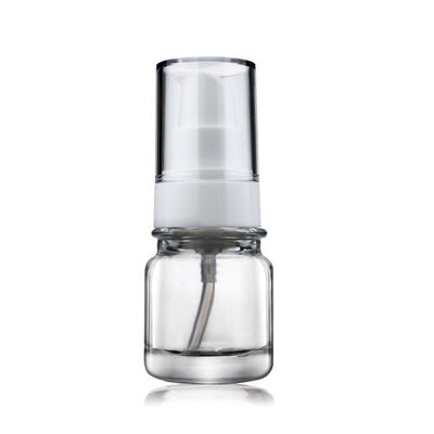 30ml de empaquetado cosmético alrededor de la botella de vidrio clara de la fundación de la loción del suero con la bomba