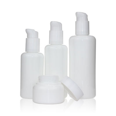 100ml vacío de encargo 120ml 200ml Opal Glass Bottle White Porcelain alrededor de la forma