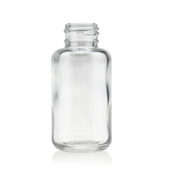botella de vidrio líquida cosmética vacía de la fundación de la botella de la loción del vidrio del maquillaje 50ml
