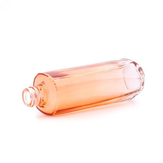 cosmético de empaquetado de cristal de la botella de piel 120ml de la loción de lujo del cuidado