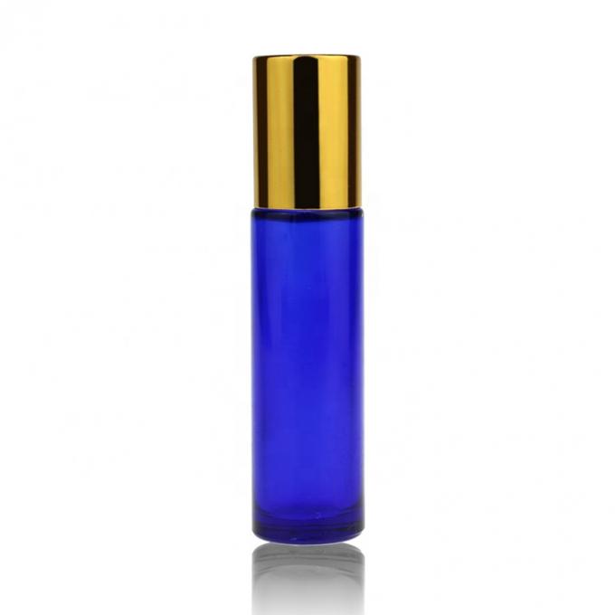 El vidrio perfuma 10 ml de rodillo de rollo líquido de la bola en las botellas para los aceites esenciales