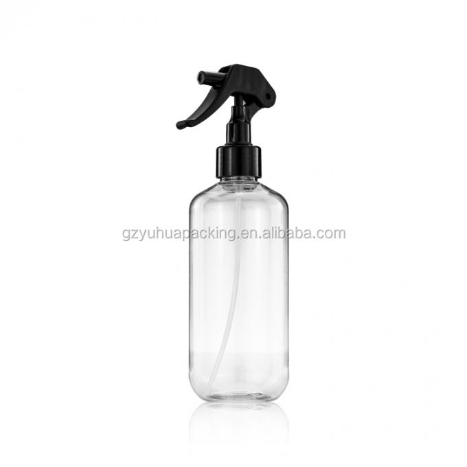botella plástica del animal doméstico vacío 300ml con la bomba para el desinfectante y el alcohol de la carta blanca del lavado