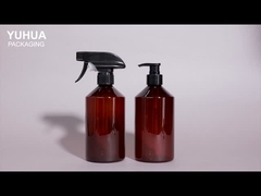 Botella de spray de plástico de 500 ml para limpieza para el hogar