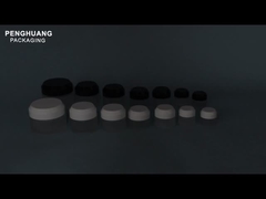 Electroplatación Impresión de frascos de vidrio de crema con logotipo personalizado