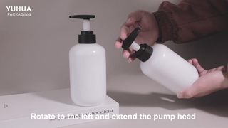 Solución de envasado de botellas cosméticas de PET de 500 ml