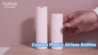 Solución de envasado de botellas de loción de plástico